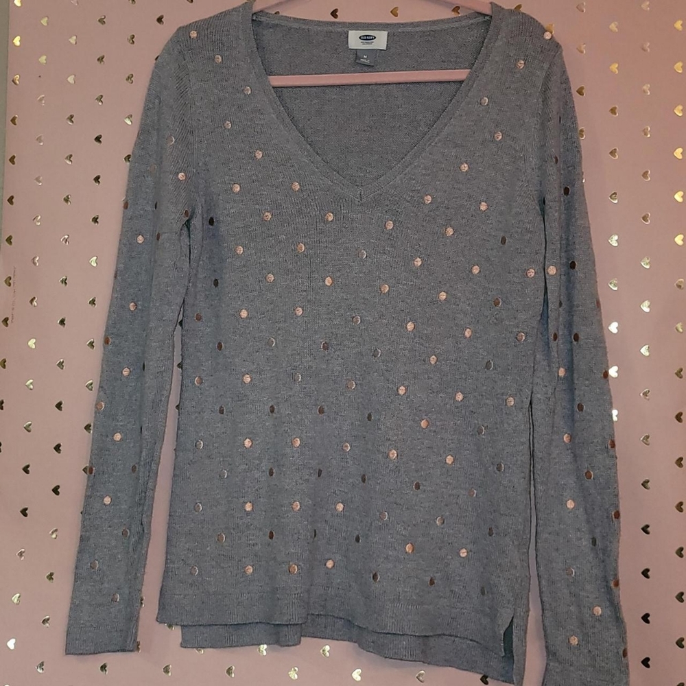 Old Navy Polka-Dot Sweater